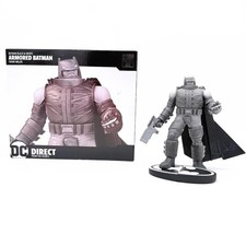 FRANK MILLER ARMORED BATMAN BLACK AND WHITE STATUE DC DARK KNIGHT #0171/5000 picture