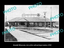 Bemidji Minnesota Railroad Depot Station c1920 1 Old Large Historic Photo picture