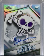 2026 Topps Chrome VeeFriends Skilled Skeleton #159 Gary Vee Auto /5 picture