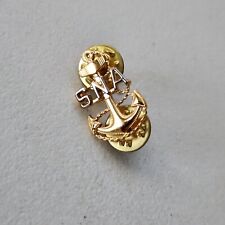 Surface Navy Association SNA Anchor Double Clutch Back Pin picture