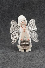 Butterfly Maiden Zuni Fetish Carving - Claudia Peina picture