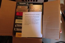 Remington bullet knives: complete set from 1982 through 2006 picture