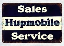 garage wall art Hupmobile Sales Service metal tin sign picture