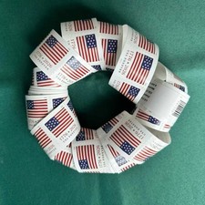 10 Roll of 100, 2026 Flag Forever Stamps, Navy Pier Design, MNH picture