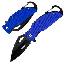 Multi-functional Pocket Knife Camping Survival  Folding knife Fire Starter Blue picture