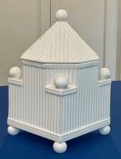 RARE 1987 Swid Powell Stanley Tigerman & McCurry Circus Tent Cookie Jar Stunning picture
