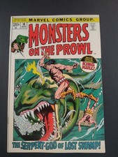 MONSTERS ON THE PROWL#16 🧟NM STUNNING COPY(B14) RARE 1972 picture