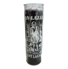 San Lazaro Veladora Espiritual Morada / St Lazarus 7-Day Spiritual Candle Purple picture