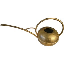 Vintage Mid-Century Modern Brass Bonsai Watering Can 11