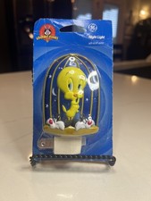 Vintage 2000 - Tweety Bird & Sylvester the Cat In Cage Looney Tunes Night Light picture