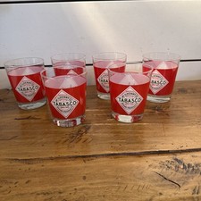 Mc.ILHENNY Co Tabasco Brand 12 oz glasses - Set of 6 picture