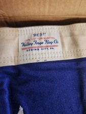 Vintage Valley Forge Flag Co Best Cotton Bunting US Flag VA 1968 Original Box picture