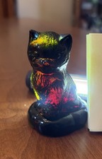 Vintage Boyd Kitten On Pillow Rubina Cadmium - Rare picture