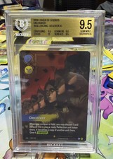 2026 RIFTBOUND UNLEASHED OVERNUMBER #235 LEBLANC DECEIVER BGS 9.5 GEM MINT picture