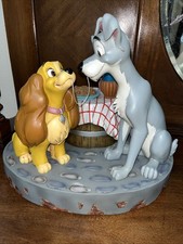 Disney Parks Art of Disney Theme Parks Lady and the Tramp Figurine Sculpture picture