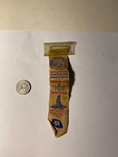 Vtg 1932  Masonic Pinback  Annual Convention  Geo Washington 200 Years Masons picture