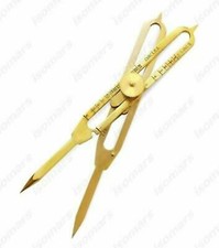 Antique Brass Drafting Tool Proportional Divider Compass Scientific Instrument picture