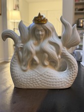 2016 Starbucks Limited Edition Ceramic Siren Mermaid Sculpture Statue picture