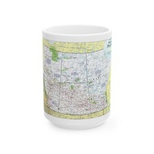 Canada - Prairie Provinces 1 (1995) (Map) White Coffee Mug picture