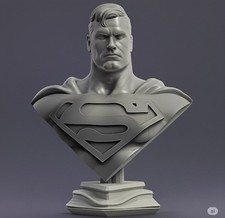 Superman - Bust 8 Inches - Grey picture