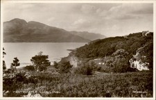 Portincaple Loch Long Lochside Landscape c1930s-40s Real Photo Vintage Postcard picture