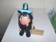 Vintage 1950's Kreiss Ceramic Hillbilly Figure w/ Metal Tag
