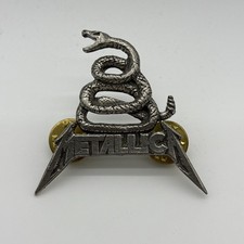 🔥Metallica Snake Pin Black Album Don’t Tread On Me Tour Pin picture