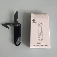 Best TACRAY Vinto 5-in-1 Small Pocket Knife Ultra-Light Compact Multitool with picture