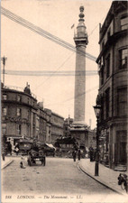 Vintage Postcard The Monument London England Towering City Landmark picture