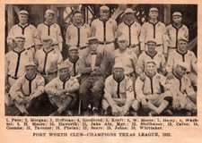 1922 Fort Worth Panthers Minor Texas League Team Photo Tigers Affiliate picture