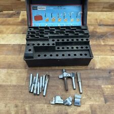 Vintage Sears Craftsman Router 13 Pc. Bit Set 21297 w/ Case - Made in USA picture