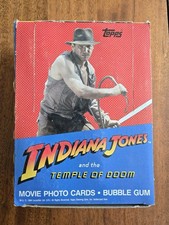 1984 Topps Indiana Jones The Temple of Doom 36 Packs Unopened Movie Photo Cards picture
