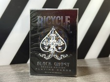 Bicycle Black Ghost – 2nd Edition – Sealed USPCC Deck – Rare Collector’s Item picture