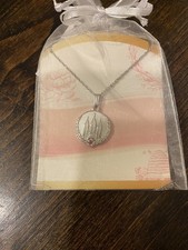 LDS Young Women Personal Progress Temple Medallion Womanhood Necklace Red Stone picture
