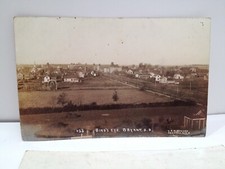 Vintage 1910 Bryant S.D. Birds Eye View #23 & 24 By C.C. Slack 2 RPPC Postcards picture