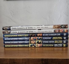 DC Hardcovers Lot. World’s Finest 1-4, Dark Knights Of Steel Vol 1-2 picture