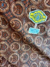 COLLECTORS 1960s Batik Kain Panjang Gunungan Jogja Primissima w/ Labels picture