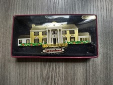 Rare Nation's Treasures Brass Graceland Elvis Presley Ornament NIB picture