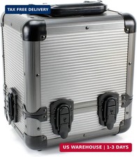 Versa Games 1000pc Deluxe Poker Chip Case Carrier in Gray Color - Ultimate Poker picture