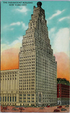 The Paramount Building New York City Postcard Manhattan Post Card Co 11 picture