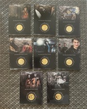 2007 Artbox Harry Potter SDCC Exclusive Authentic Gold Coin Card ful Set CC1-CC8 picture