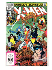 Marvel UNCANNY X-MEN (1983) #166 Newsstand Key 1st Lockheed App VF (8.0) picture