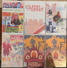 Supermarket #1-4 Complete * IDW * Brian Wood 2nd prints and Retail Incentives picture