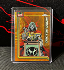 2026 Topps Chrome Marvel — Doctor Doom Orange/25 picture