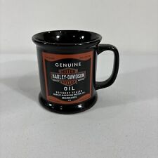 Harley-Davidson Genuine Oil Vintage 2004 Coffee Mug Black Orange picture