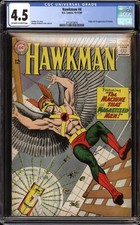 Hawkman #4 CGC 4.5  First appearance Zatanna James Gunn Movie TheGradedComic picture
