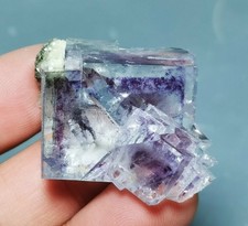 Natura Purple Fluorite Mineral Specimen Yaogangxian China picture