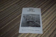 Vint The William Preston Lane Jr Memorial Bridge pamphlet Chesapeake Bay Bridge picture