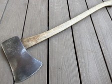 1943 Warren Old Faithful Michigan Axe 32” W43 USA 6 Lb 4 Oz Vintage picture