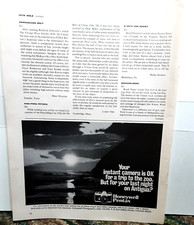 1975 Honeywell Pentax 35mm Camera Original Print Ad Vintage 70s picture